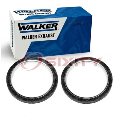 2 pc Walker Exhaust Pipe Flange Gaskets for 1993-1995 Toyota Land Cruiser yf - Image 1 of 4