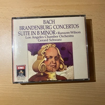 CD Box Set COMPLETE Bach Brandenburg Concertos Suite B Minor Los Angeles Schwarz - Image 1 of 4