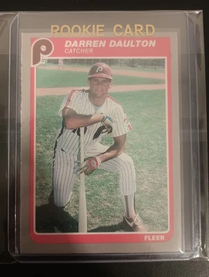 1985 Fleer Update - Darren Daulton #U-33 (RC) - Image 1 of 2