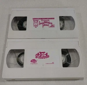 Barney VHS Lot: Barney's Imagination Island & Barney's 1-2-3-4 Seasons - Imagen 1 de 5