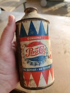 Cone Top PEPSI Vintage Soda Can - Picture 1 of 6