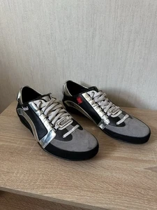 Dsquared "Kick it" Black Mens Sneakers - Picture 1 of 10
