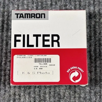 Tamron Genuine Circular Polarizing 72 mm Polarizer Lens Filter CPL - Image 1 of 4