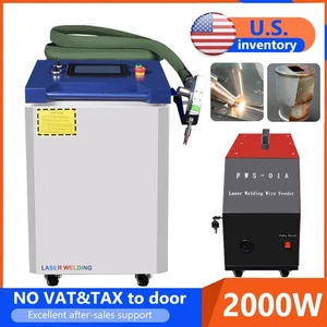 Raycus 2000W Handheld Laser Welding Machine Double Pendulum Fish Scale Weld US - Picture 1 of 17