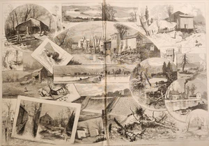 New York City Water Supply Croton River Harper's Weekly 1881 Folio - Picture 1 of 2