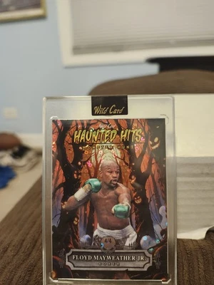 2025 "Wild Card" Floyd Mayweather JR. (Haunted Hits) *DISCO Monster Hunt* /4 SP - Image 1 of 2