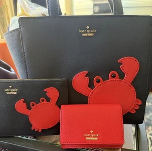 Kate Spade Crab Handbag & Wallet Set - Picture 1 of 9