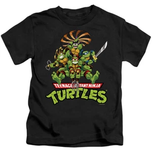 TEENAGE MUTANT NINJA TURTLES Toddler Kids Graphic Tee Shirt 2T 3T 4T 4 5-6 7 - Picture 1 of 2