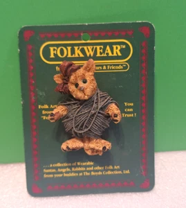 Boyds Bears and Friends JASPER Folkwear Pin - Picture 1 of 1