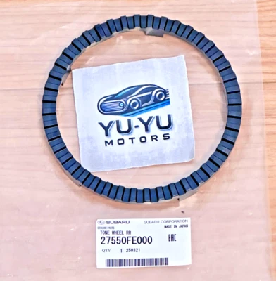 斯巴鲁正品 Impreza WRX STi 04-07 后 ABS 制动音环 27550FE000 原始设备制造商 JDM — 第 1/4 张图片