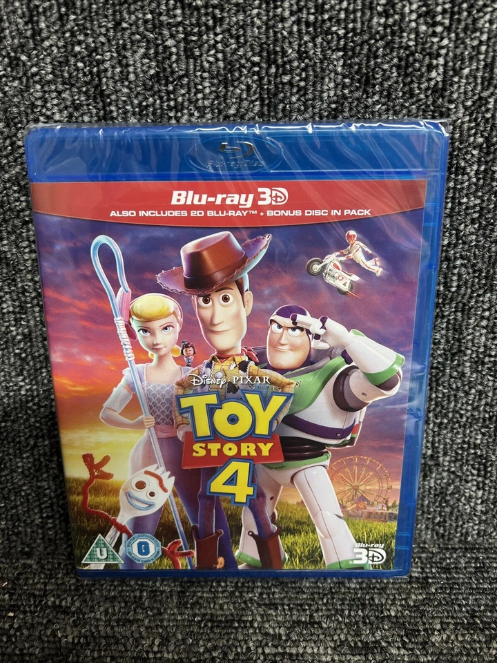 TOY STORY 4  - BRAND NEW AND SEALED 3D BLU RAY + 2D BLU RAY + BONUS DISC - Image 1 of 2