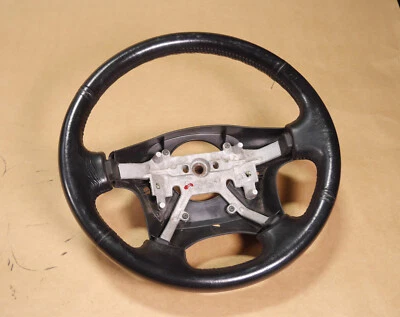 Lederlenkrad Lenkrad Opel Omega B vor Facelift Lenkrad Leder schwarz 17900420 - Bild 1 von 4