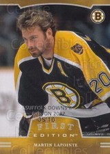 2002-03 BAP First Edition Suffolk Downs #230 Martin Lapointe