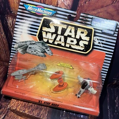 Vintage 1996 Galoob Micro Machines Star Wars VI Star Wars Figure Set SEALED - Image 1 of 4