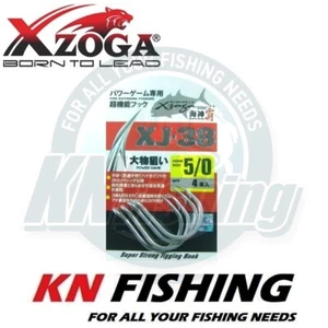 XZOGA XJ38 Power Game Japanese Hooks Big Game Sizes 02 - 7/0 - Picture 1 of 3