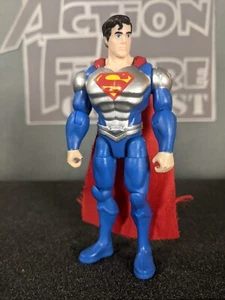 SUPERMAN 2020 Spin Master DC COMIC Super Hero SILVER CHEST  4" Action Figure Toy - Picture 1 of 7