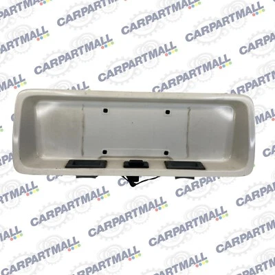 1995-1998 Jeep Grand Cheroke Rear Trunk License Plate Holder Garnish Molding OEM - Image 1 of 4
