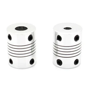 US 55mmx8mm CNC Motor 3D PrinterJaw Shaft Coupler 5 -8mm Flexible Coupling 5x8mm - Picture 1 of 1
