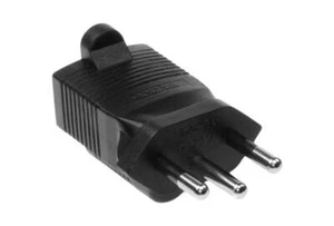 SF Cable USA NEMA 5-15R to Brazil NBR 14136 Power Plug Adapter - Picture 1 of 4
