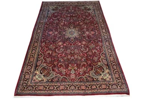 Antiker Rosenbidjar 358x223 Bijar Bidjar Carpet Rug handgeknüpft Orientteppich - Picture 1 of 12