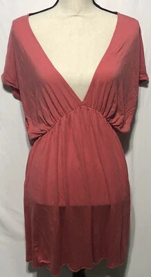 Victoria Secret купальник чехол размер большой цвет розовый v-образным вырезом эластичный плавать чехол - Изображение 1 из 4