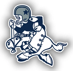 Dallas Cowboys Retro 1960 - 1970 Vinyl Sticker Decal Car Truck Windows - Picture 1 of 2