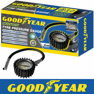 Goodyear Professional Heavy Duty Car Tyre Pressure Gauge Reduces Wear and Tear 