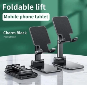 Supporto Porta Cellulare Universale Regolabile, Pieghevole Da Tavolo Flessibile - Foto 1 di 5