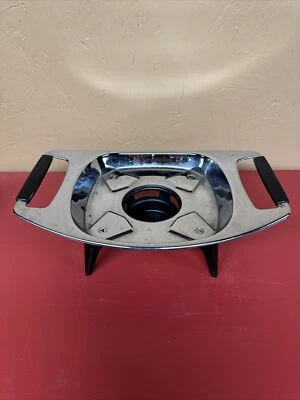 Vintage Corning Ware Corelle Casserole Buffet Warmer Stand Cradle Trivet Carrier - Image 1 of 4