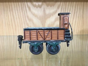 Märklin Spur O 4 Rad handbemalte Gondelbahn mit Wachhaus EX+  - Bild 1 von 6