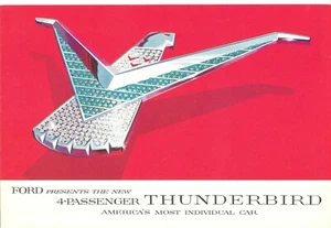1958 Ford Thunderbird Four-Passenger NOS Sales Brochure - Mint - Picture 1 of 1