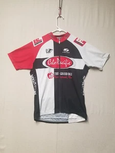 Maillot ciclismo blanco y negro manga corta hombre L cremallera completa celo pacific Voler - Imagen 1 de 16