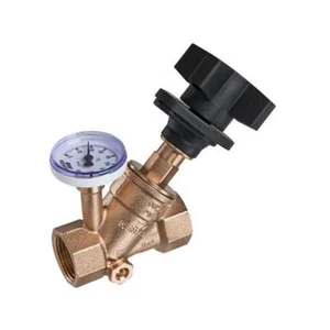 KEMPER MULTI-FIX-PLUS Regulierventil manuell, m. Entlst., m. Therm., IG, DN15 - Bild 1 von 1