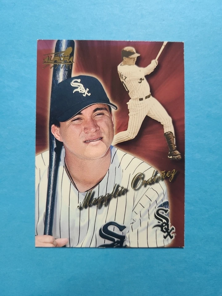 MAGGLIO ORDONEZ 1999 PACIFIC AURORA BASEBALL CARD # 41 G3628 - Image 1 of 1