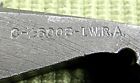 M1 Garand Genuine USGI Hammer, Winchester/WIN-13/WRA, Marked "C-46008-1W.R.A."