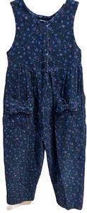 Vintage Laurel Ashley “Mother And Daughter” Cordury Romper for 5/6 Daughter - Picture 1 of 4