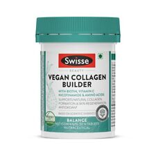 Swisse Vegan Collagen Builder with Biotin & Vitamin C 30 Tablets