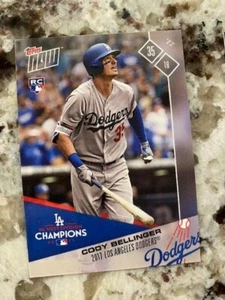 Tarjeta de novato 2017 Topps Now set de postemporada La Dodgers Cody Bellinger #PS-16 - Imagen 1 de 1