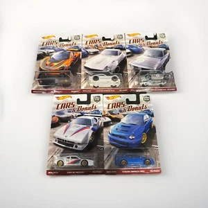 2017 Hot Wheels Car Culture - Cars and Donuts Complete Set - Picture 1 of 6