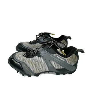 Shimano SH-MT23 Mountain Bike Shoes Gray Sneakers Lace-Up Cycling US 5.2 EUR 38 - Picture 1 of 7