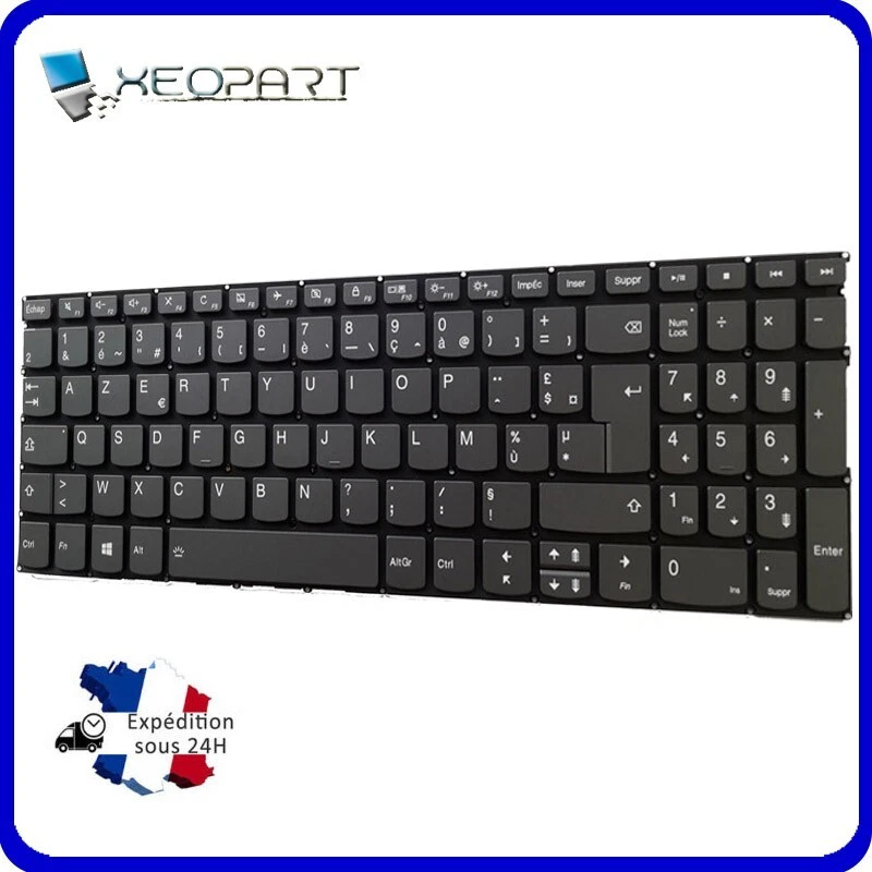 Clavier Français Original Pour Lenovo Ideapad 3-15ADA05 81W1