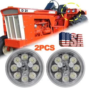 For Allis Chalmers Light D21 170 175 180 7020 7050 190Xt LED Headlights 70239804 - Picture 1 of 5