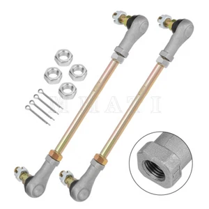 2 Tie Rod Ends Set Left & Right for Yamaha Big Bear 250 YFM250B 2007 2008 2009 - Picture 1 of 10