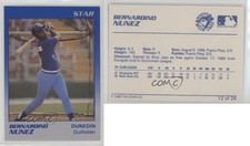 1989 Star Dunedin Blue Jays Bernie Nunez #12