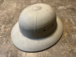 Vintage Sun Pith Helmet Used Postal Mail Carrier - Picture 1 of 7