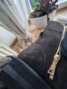JOOP!  Lederschuhe Damen, Schnürstiefel mit Reißverschluss  Gr. 38  Braun  200 € - Bild 1 von 6