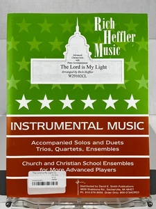 Rich Heffler Sheet Music The Lord is My Light Advanced Clarinet Solo - Picture 1 of 4