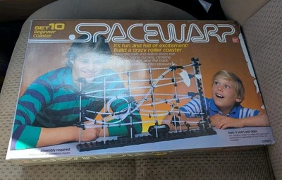 BANDAI  Spacewarp Set 10 Beginner Coaster Construction Vintage New Open Box - Image 1 of 3