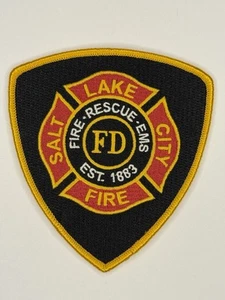 Salt Lake City Utah Fire Department Firefighter Paramedic Patch - Picture 1 of 2