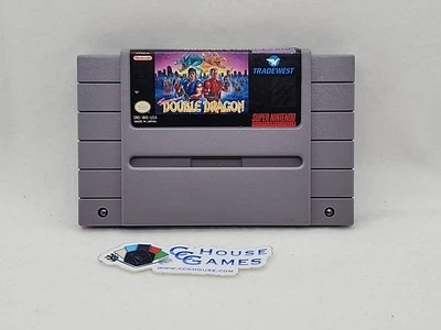 SNES Super Double Dragon Tested Game Cartridge Only Trade West *CCGHouse* - Image 1 of 4